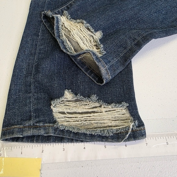 Frame Le Straight high Minor distressing jeans - Picture 6 of 12